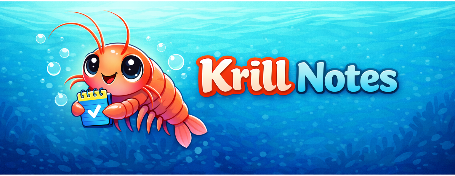Krillnotes banner